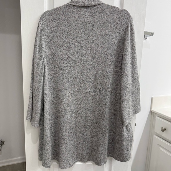 Lane Bryant 14/16 Gray Super Soft Long Cardigan - Picture 5 of 5